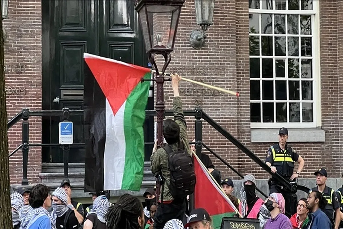 Pro-Palestine Dutch Students Call for Boycotting Israel