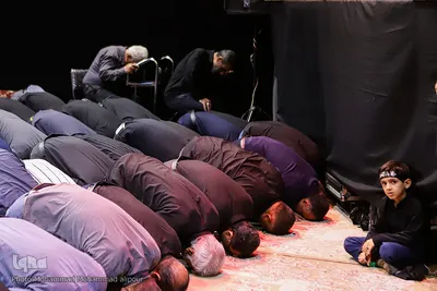 نماز جماعت ظهر عاشورا در اهواز عکاس محمد محمدعلی پور