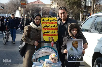 راهپیمایی مردم تبریز در پی شهادت سردار سپهبد شهید قاسم سلیمانی