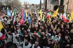 حماسه اردبیلی‌ها در سوگ رهبر شهید