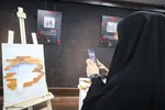رویداد هنری «پرچم زمین نمی‌ماند» در شیراز‎
