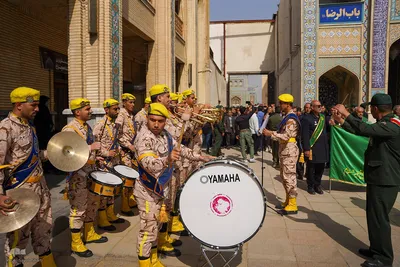 تشییع پیکر بسیجی شهید سید محمد امین مودت