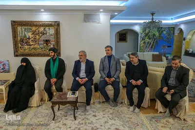 دیدار با خانواده شهید قرآنی فریدالدین معصومی