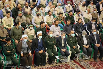 رزمایش ۲۱ هزار نفری جهادگران فاطمی در فارس‎‎