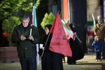 اجتماع دانشگاهیان دانشگاه تبریز در حمایت از آرمان‌های انقلاب