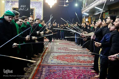 آیین سنتی مشق شمشیر در مشهد