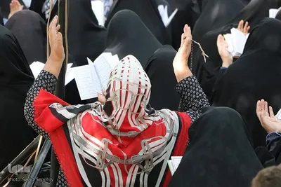 مراسم دعای ندبه روز عید غدیرخم در شهرستان ملایر