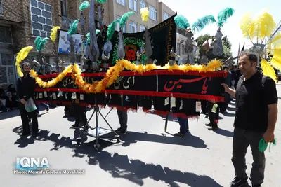 مراسم سنتی عزاداری اربعین حسینی در اهر