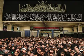دومین شب عزاداری حضرت اباعبدالله الحسین (ع) در حسینیه امام‌خمینی(ره)
