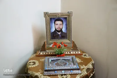 دیدار با خانواده شهید قرآنی مدافع حرم مهدی عزیزی