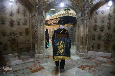 ۷ شهید گمنام میزبان اقامه عزا به مناسبت رحلت حضرت معصومه(س)