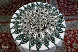 کارگاه تولید پوش سنگ ‌مضجع مطهر امام رضا(ع)