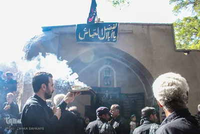 عزاداری ظهر عاشورا در روستای انجدان - اراک/عکاس:زهرا بهرامی