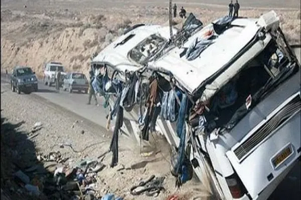 8 کشته و 45 زخمی؛ درتصادف دو اتوبوس حامل زائران ایرانی در عراق
