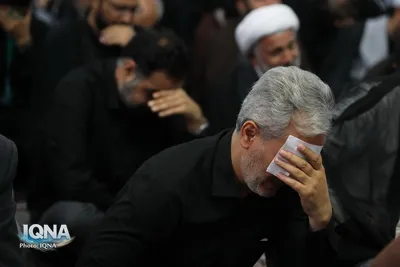 عزاداری روز شهادت امام رضا در دفتر مراجع
