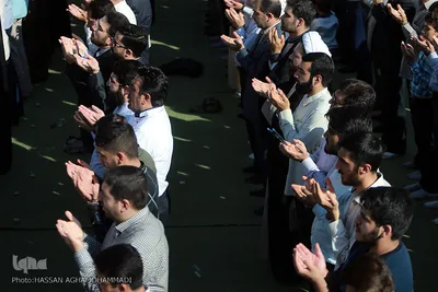اقامه نماز عید سعید فطر به امامت حضرت آیت الله خامنه ای، رهبر معظم انقلاب