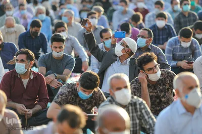 اقامه نماز عید سعید فطر در حرم مطهر شاهچراغ (ع)