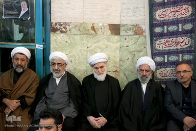 مراسم ترحیم مرحوم آیت الله سیدعبدالکریم موسوی اردبیلی (ره)
