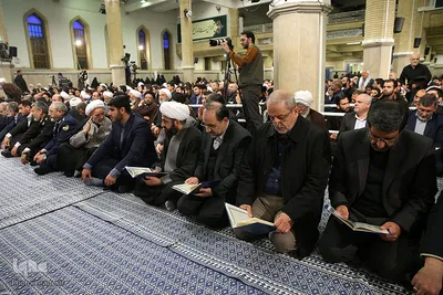 مراسم بزرگداشت آیت‌الله هاشمی شاهرودی در حسینیه امام خمینی(ره)
