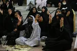مراسم بزرگداشت شهدای مدافع امنیت فارس در حرم سیدعلاءالدین حسین(ع)شیراز