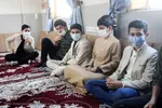 از سمت راست: عباس سواری، حسین بروایه، حسین عبیداوی، سیدرضا موسوی، محمدحسین سعدی