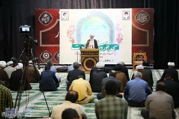آیین تجلیل از مساجد برتر به مناسبت روز جهانی مسجد در ساری