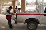 توزیع بسته های غذایی و بهداشتی هلال احمر به نیازمندان روستایی و شهری شهرستان اهر