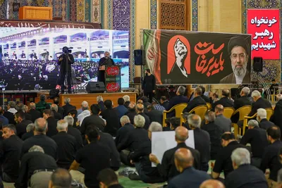 مراسم بزرگداشت آقای شهید ایران در مصلای تبریز