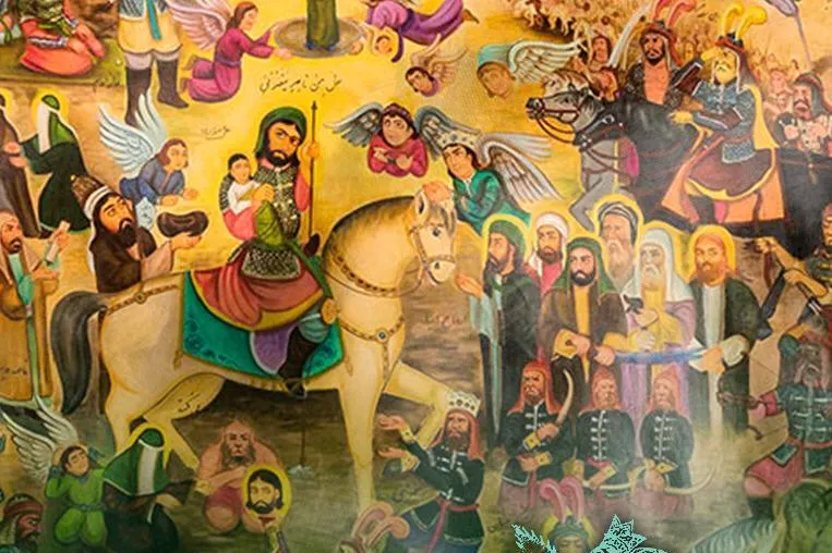 اجرای زنده پرده عاشورا «کآرام جان می‌رود» در فضای باز فرهنگسرای رسانه