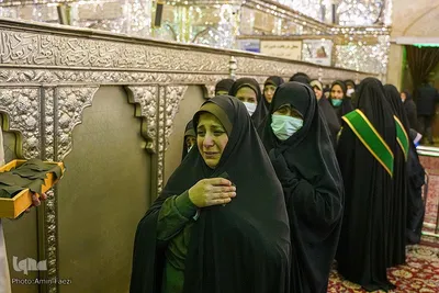 آیین گلاب شویی حرم مطهر حضرت شاهچراغ علیه السلام