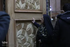 حال و هوای حرم کریمه اهل بیت(ع) در شب شهادت پدر بزرگوارشان