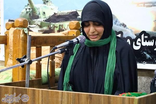 آیین هفتمین روز درگذشت جانباز شهید سید حبیب الله حسینی در روستای ورکلا میاندورود
