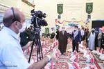 رزمایش کمک مومنانه در حرم مطهر شاهچراغ (ع)
