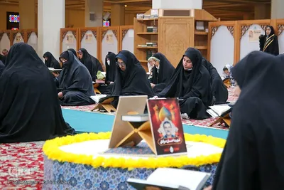 جزء خوانی بیستمین روز ماه مبارک رمضان در حرم شاهچراغ (ع)