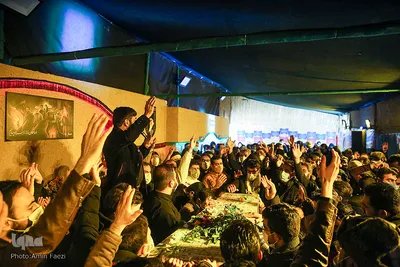 پیکر مطهر شهید «حبیب الله حقیقی »مهمان موکب مادر خوبی ها‎‎