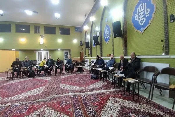 محفل هفتگی تلاوت قرآن در مسجد کدخداباشی تبریز