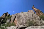 طبیعت ارتفاعات روستای مزرعه و قلعه شیور