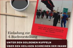 Buch „Unter den goldenen Kuppeln über den Heiligen Schreinen der Imame“ wird in Hamburg präsentiert