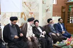 آیین افتتاح زیارتگاه شاه حسین ولی در تبریز