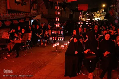 مراسم عزاداری شام غریبان در همدان‎