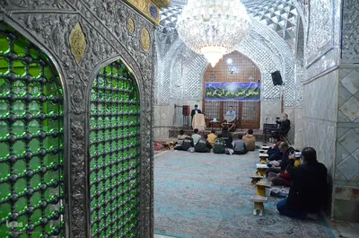 محفل انس با قرآن کریم در امامزاده حضرت سیدحمزه(ع) تبریز
