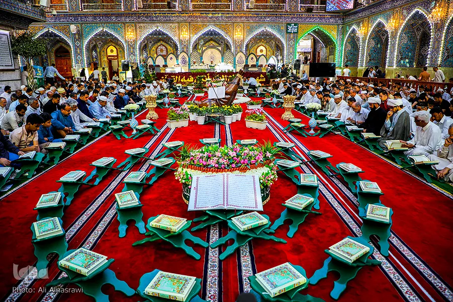 Mese di Ramadan: recitazione collettiva del Sacro Corano a Karbala + FOTO
