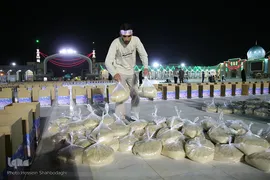 تهیه و توزیع ۱۰۰۰ بسته معیشتی بسیج دانشجویی قم