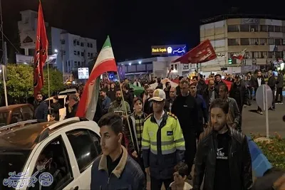 سی اُمین شب اجتماع و راهپیمایی مردم بابلسر