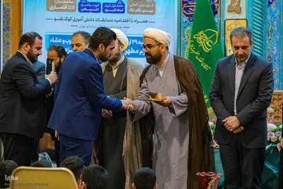 ششمین محفل انس با قرآن در آستان حضرت علی بن حمزه(ع)‌