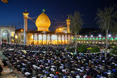 مراسم تحویل سال ۱۴۰۱  در حرم مطهر شاهچراغ (ع) شیراز‎