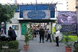 مراسم ترحیم مجاهد جانباز، شهید حجت الاسلام مهدی تقوی در هیات محبین الائمه(ع) تهران