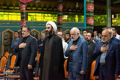 مراسم اولین سالگرد درگذشت آیت‌الله ناصری