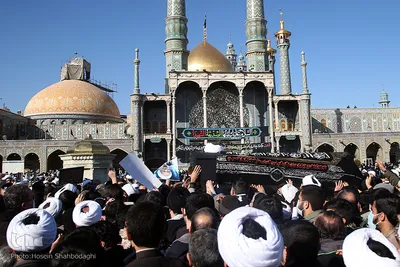 مراسم تشییع پیکر آیت الله محمدتقی مصباح یزدی