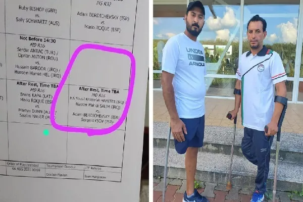 Iraqi Tennis Players Shun Israeli Opponents to Back Palestinian Cause